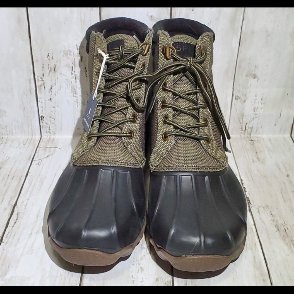 Sperry Men's Avenue Waterproof Duck Boots Size 8